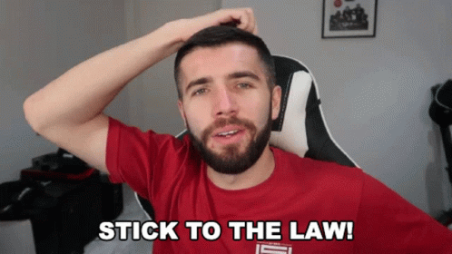 Stop Breaking The Law Zerkaa Youtuber GIF