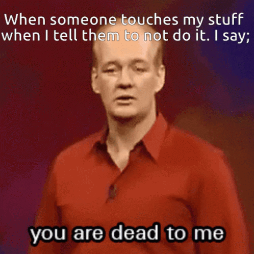 Stop He's Already Dead Colin Mochrie GIF