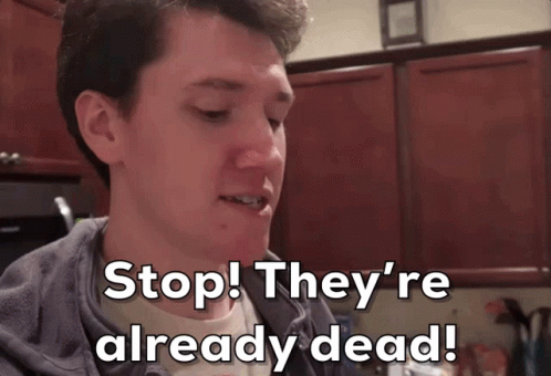 Stop He's Already Dead Dota Gamer GIF