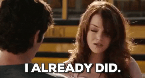 Stop He's Already Dead Emma Stone Easy GIF
