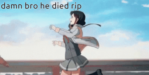 Stop He's Already Dead No Kanata Friends GIF