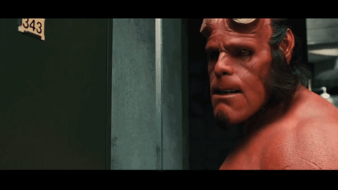 Stop It Right Now Hellboy GIF