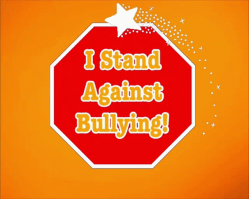 Stop Sign Against Bullying GIF
