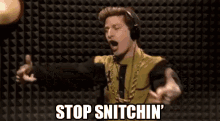 Stop Snitch Song GIF