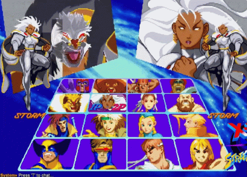 Storm Character in Video Game