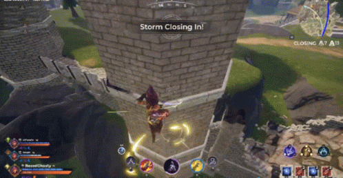 Storm Closing In Video Game Screenshot GIF