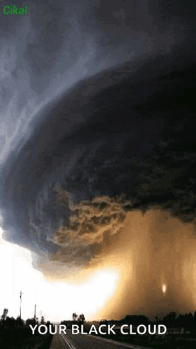 Storm Dark Clouds Gif GIF