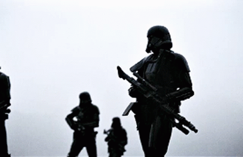 Storm Trooper Soldiers in Fog