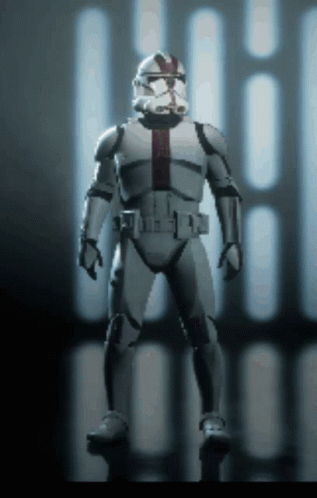 Storm Trooper with Red Stripe