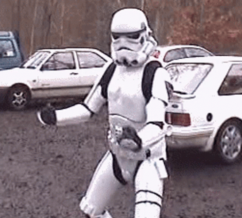 Stormtrooper Dancing GIF