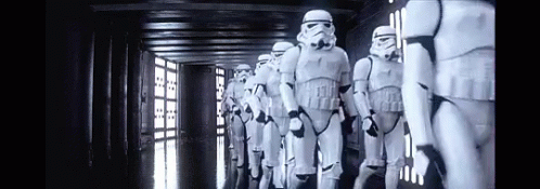 Stormtrooper March GIF