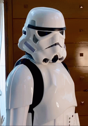 Stormtrooper Stare Then Dance GIF