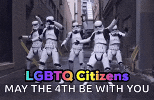 Stormtroopers Dancing With LGBTQ May the 4th