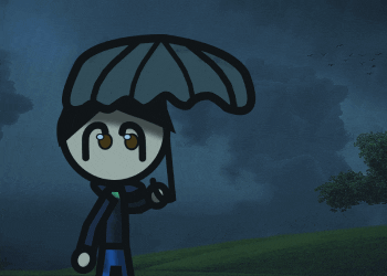 Stormy Rainy Tuesday Thunderstorm GIF