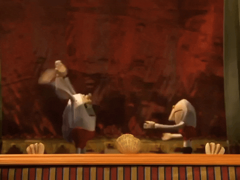 Story Book Circus Juggling Pins Stop Motion GIF