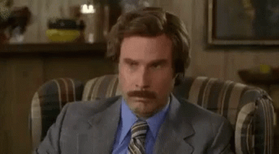 Stottlemeyer Vigorously Nodding His Head GIF
