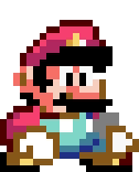Stout Pixel Mario GIF