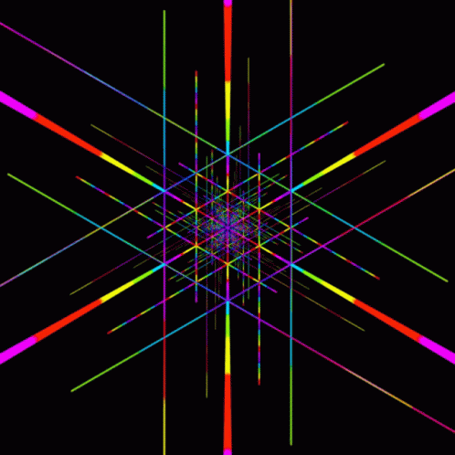 Stra Like Colorful Optical Illusion GIF