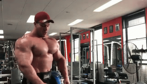 Straight Arm Pulldown Chest Muscles GIF