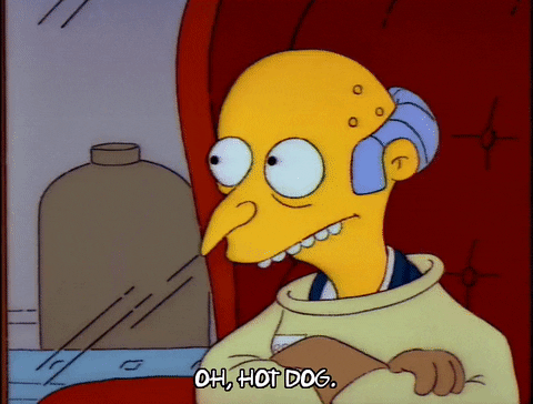 Straight Jacket Oh Hotdog Mr. Burns GIF