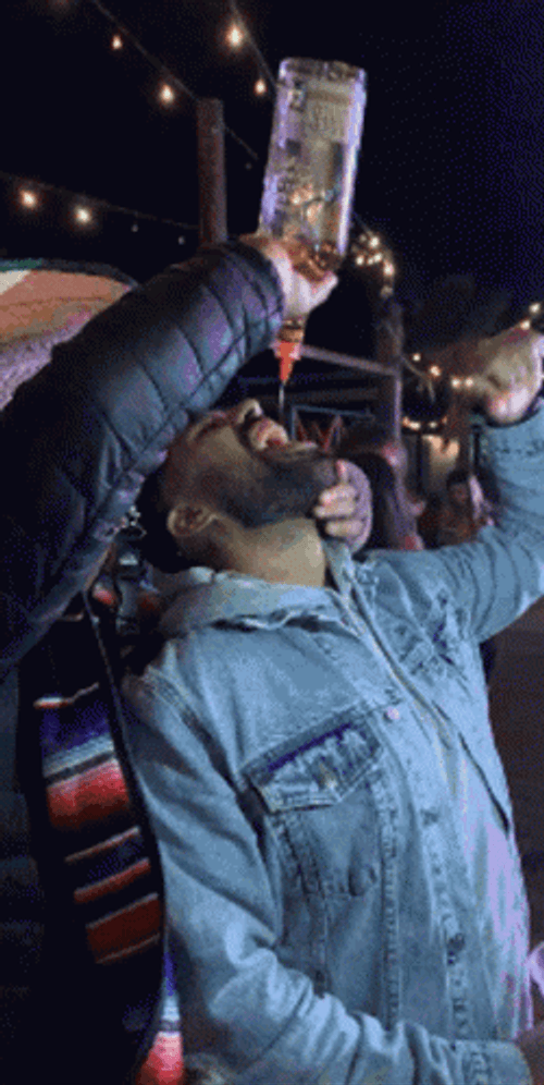 Straight To Bottle Drink Tequila GIF