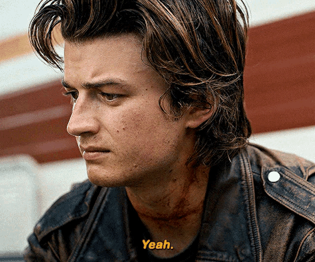 Stranger Things 4 Steve Yeah GIF