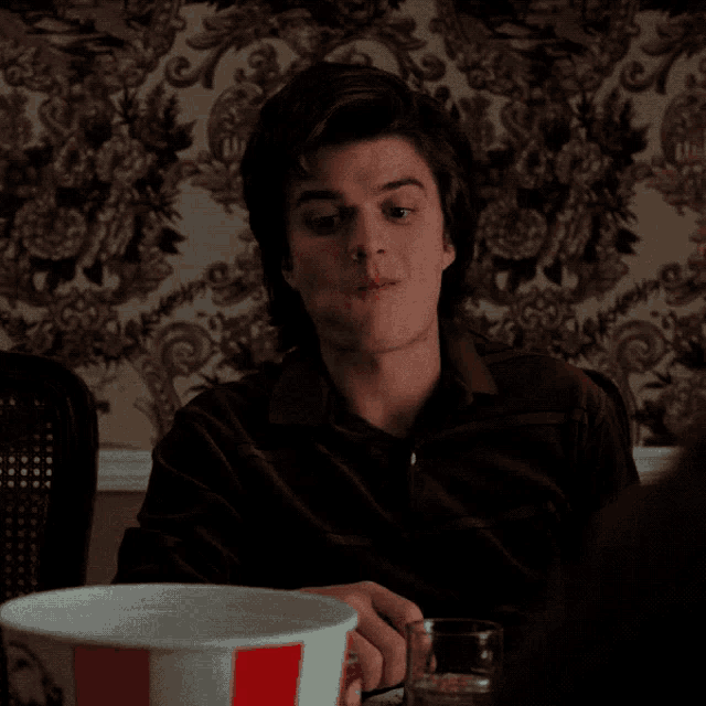 Stranger Things It's Finger Lickin' Good GIF