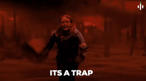 Stranger Things Trap GIF