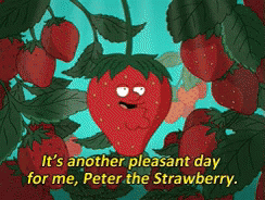 Strawberry Peter Griffin Family Guy GIF