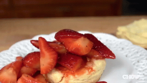 Strawberry Shortcake Sweet Cream GIF
