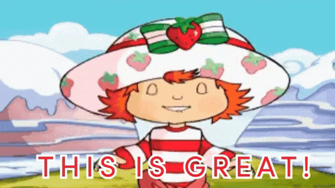 Strawberry Shortcake With Great Power Comes Great Responsibility GIF