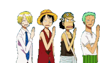 Strawhats One Piece Sticker GIF