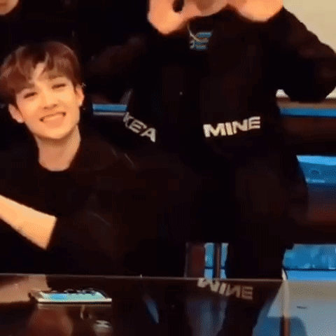 Stray Kid Minchan Passive Aggressive Hug GIF