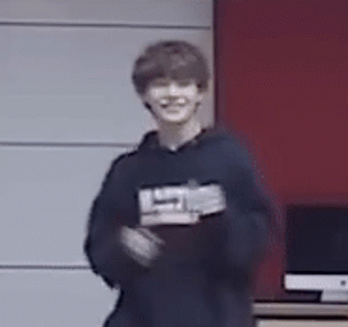 Stray Kids Jeongin Shake Fist Kpop GIF