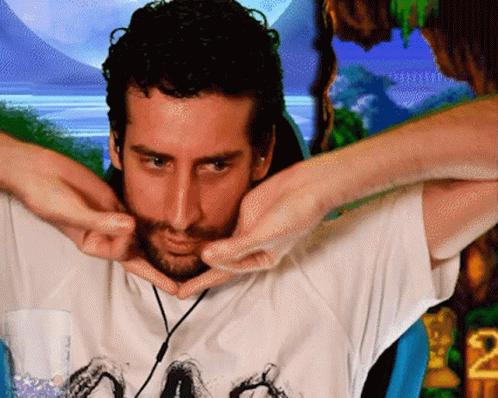 Streamer Doing Hand Mask Im Batman GIF