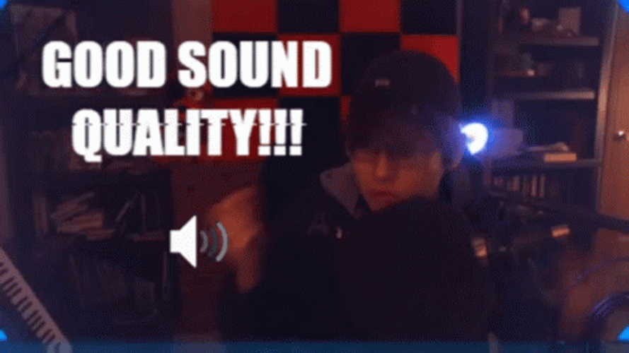 Streamer Glitching Good Sound Quality GIF