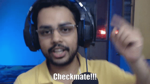 Streamer Guy Checkmate GIF