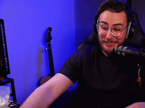 Streamer Guy Drinking The Tea GIF