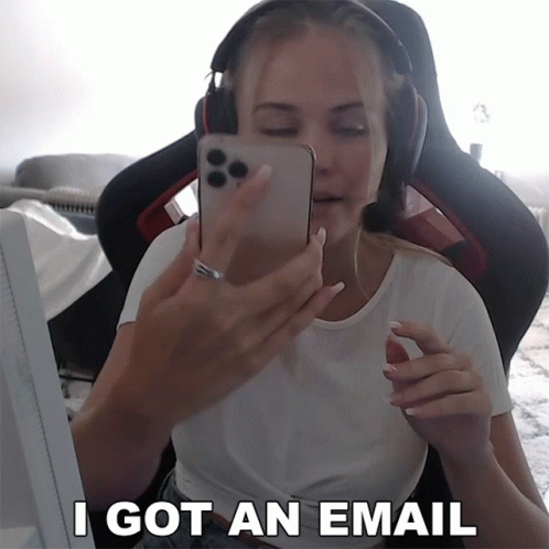 Streamer I Got An Email Mail GIF