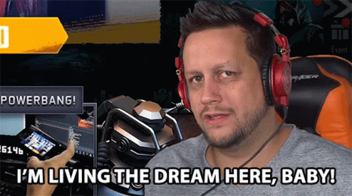 Streamer Living The Dream GIF