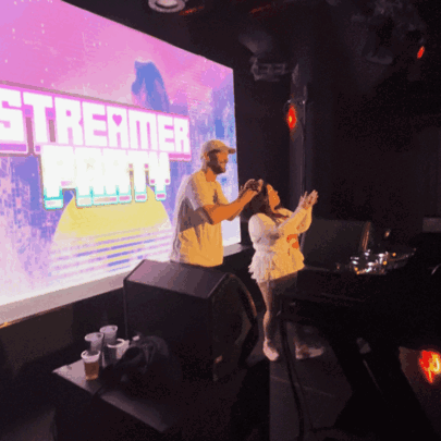 Streamer Party Screen