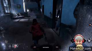 Streamer Playing Dead By Daylight GIF