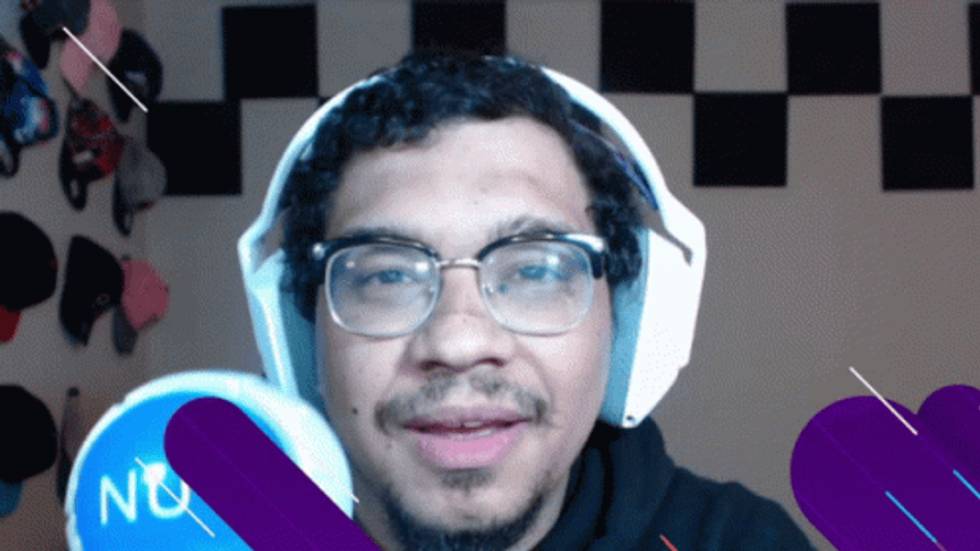 Streamer Shows A Nut Button GIF