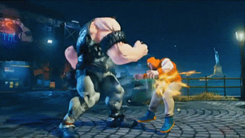 Street Fighter Abigail Punch GIF