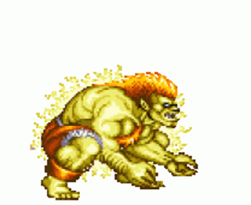 Street Fighter Flashing Beast Banka GIF