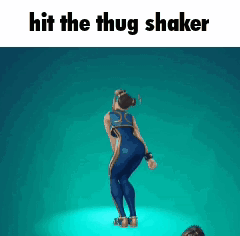 Street Fighter Chun Li Thug Shaker GIF