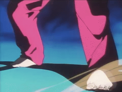 Street Fighter Ken Charging Hadouken GIF