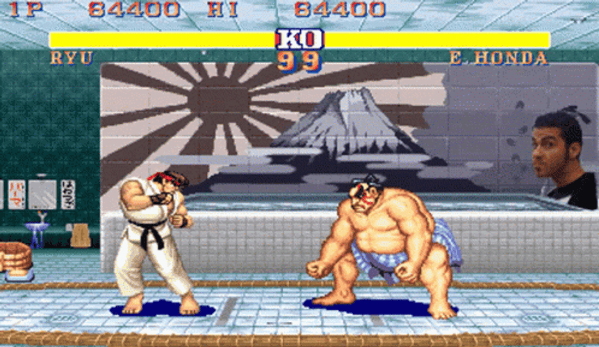 Street Fighter Ryu Game Fight GIF