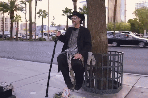 Street Magician Las Vegas GIF