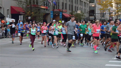 Street Marathon GIF